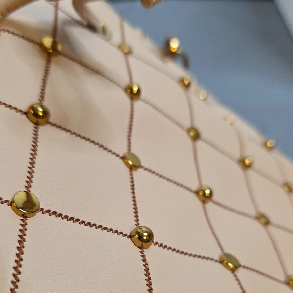 Charles & Keith Tan Quilted Bucket Bag Nwot - Picture 8 of 8